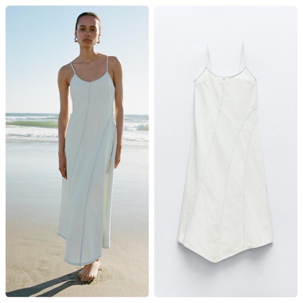 Zara denim dress
